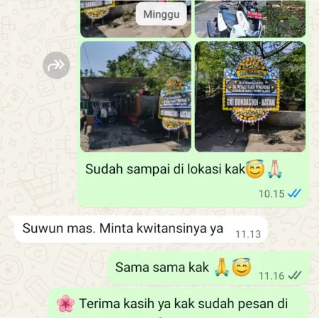 Pengiriman Papan Bunga Duka Sukatani Tapos