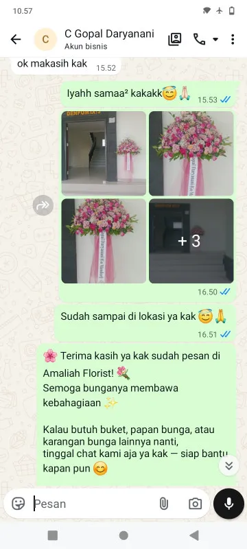 Pengiriman Karangan Bunga Sukatani Tapos