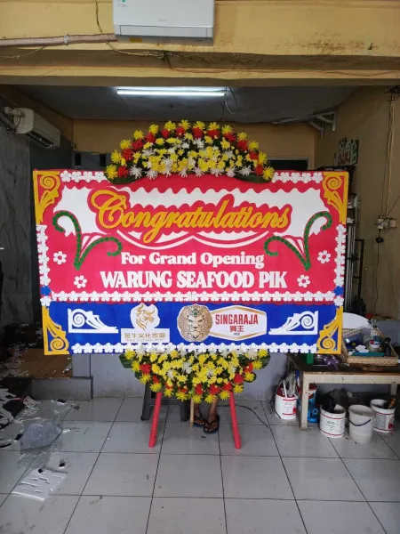 Papan Bunga Ucapan Selamat Sukatani Tapos