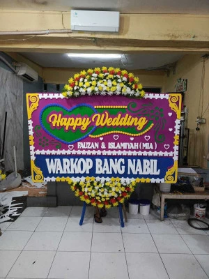 Papan Bunga di Sukatani Tapos